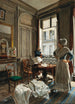 Napoléon et une femme de chambre - Oskar Rex — weergave van het kunstwerk