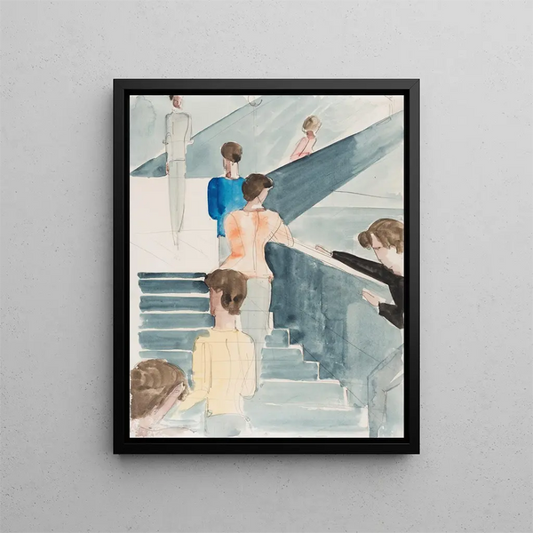 Oskar Schlemmer - Bauhaus Stairway.webp