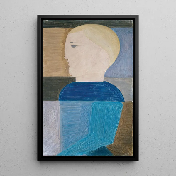 Oskar Schlemmer - HalfLength Figure Turned to the Left.webp
