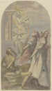 Job dans le malheur - Oswald Schauer — weergave van het kunstwerk