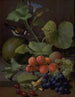Nature morte aux fruits et au chardonneret - Otto Didrik Ottesen — artwork view