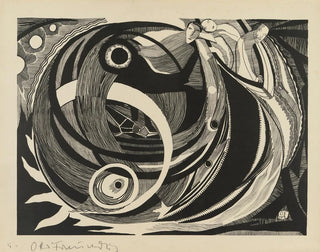 De tekens - Otto Freundlich — weergave van het kunstwerk