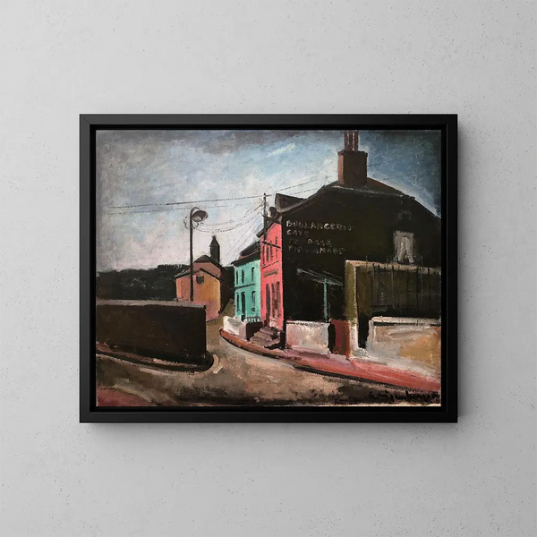 Bakkerij Bakkerij - Otto Geigenberger — ingelijst kunstwerk aan de muur