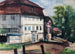 huizen in Franconie - Otto Geigenberger — weergave van het kunstwerk