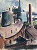 Industrial Buildings Painting - Otto Geigenberger — artwork view