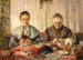 De breisters - Otto Goldmann — weergave van het kunstwerk