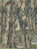 Ruisseau forestier avec baigneurs - Otto Kopp — weergave van het kunstwerk