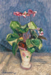 Flowering Cyclamen - Otto Modersohn — artwork view