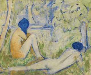 Otto Mueller - Zwei Mdchen auf der Waldwiese.webp