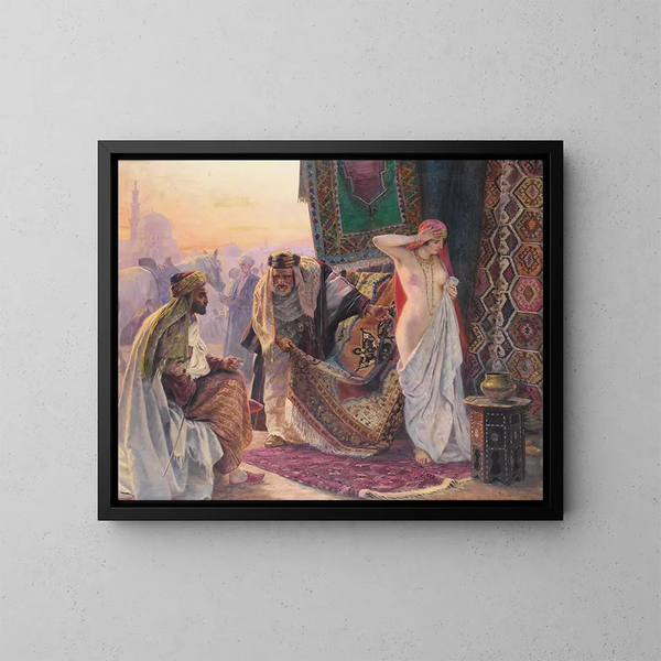 Négrier - Otto Pilny — ingelijst kunstwerk aan de muur