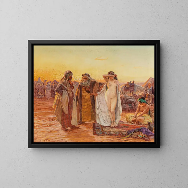 L olie gekozen - Otto Pilny — ingelijst kunstwerk aan de muur