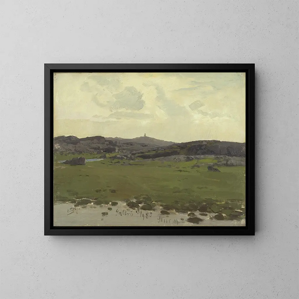 Vue de l'étude de Galtr - Otto Strützel — ingelijst kunstwerk aan de muur