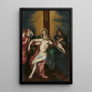 Otto van Veen - The Lamentation of Christ with Angels.webp