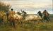 Bergers conduisant des bœufs - Otto von Thoren — artwork view