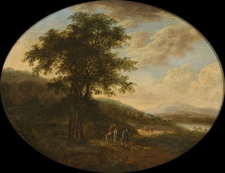 Ottomar Hackius - Italian landscape.webp