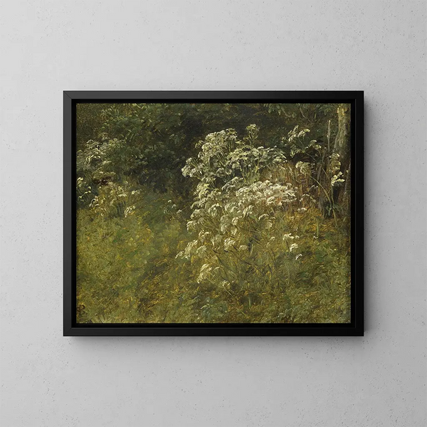 Studie van de berce van de Kaukasus - P. C. Skovgaard — ingelijst kunstwerk aan de muur