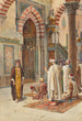 Muslims praying - Pietro Pavesi — artwork view