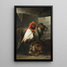The Lion Tamer - Pál Böhm — framed artwork on a wall