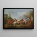 Een militaire inzet - Palamedes Palamedesz — ingelijst kunstwerk aan de muur