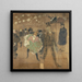 Panels for La Goulue's Shack at the Foire du Trône in Paris - Henri de Toulouse-Lautrec — framed artwork on a wall