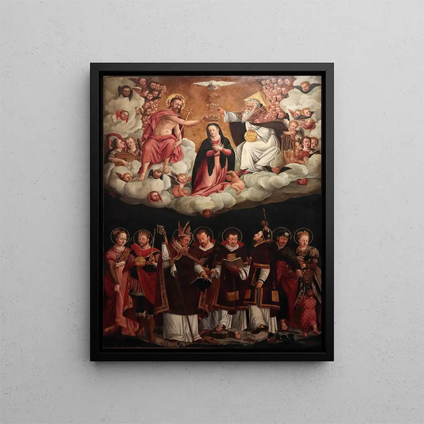 Paolo Naurizio - Incoronazione della Madonna e Santi.webp