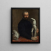 Alessandro Vittoria - Paolo Véronèse — ingelijst kunstwerk aan de muur