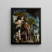 Mars en Venus verenigd door de liefde - Paolo Véronèse — ingelijst kunstwerk aan de muur
