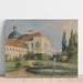 Reproductie van het schilderij Parc du château avec fontaine - Marie Egner