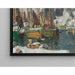 Reproductie van het schilderij Van de vissersboten in Svolvær, studie van de Lofoten - Anna Boberg