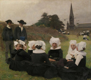 PascalAdolpheJean DagnanBouveret - Breton Women at a Pardon.webp