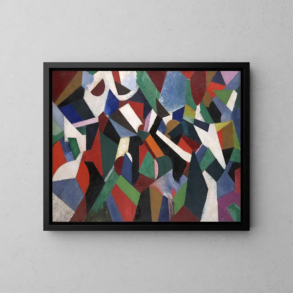 Composition II - Patrick Henry Bruce — ingelijst kunstwerk aan de muur