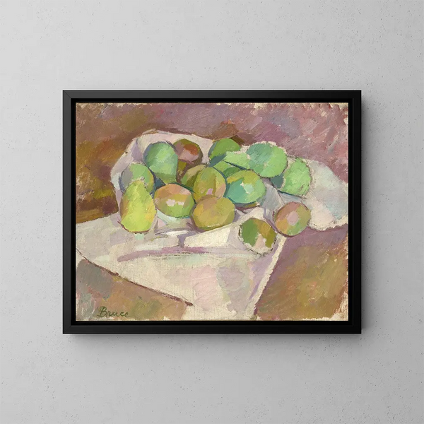 Prunes - Patrick Henry Bruce — ingelijst kunstwerk aan de muur