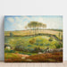 Reproductie van het schilderij weidegebied nabij Cherbourg (Normandië) - Jean-François Millet