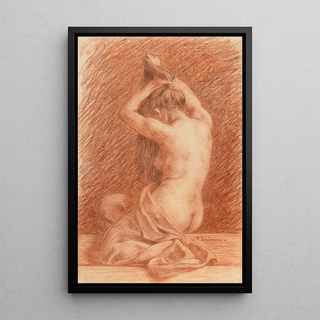 Paul Albert Baudouin - Female Figure Dressing Hair.webp
