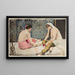 Joueuses d'osselets - Paul Alexandre Alfred Leroy — ingelijst kunstwerk aan de muur