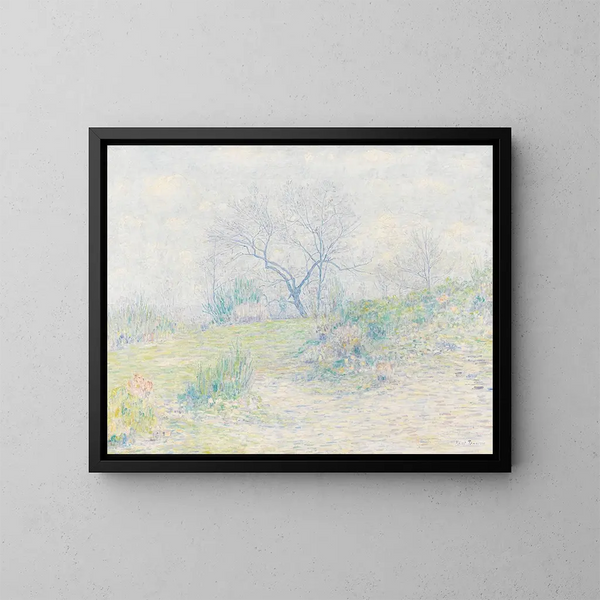 Bomen in de lente - Paul Baum — ingelijst kunstwerk aan de muur
