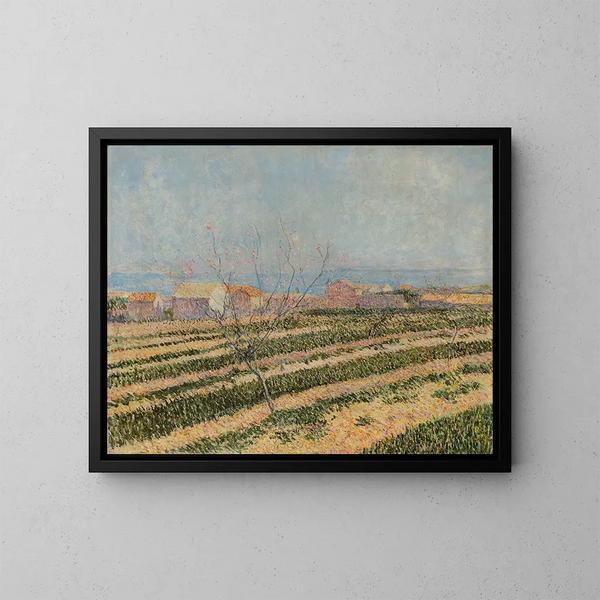 Capri - Paul Baum — ingelijst kunstwerk aan de muur