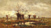 Landscape with willows and têtards - Paul Baum — artwork view