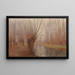 La Vesle en novembre Jonchery-sur-Vesle - Paul Bocquet — framed artwork on a wall