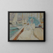 In boot - Paul César Helleu — ingelijst kunstwerk aan de muur