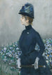 La femme aux fleurs - Paul César Helleu — weergave van het kunstwerk