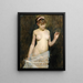 Staand naakt - Paul César Helleu — ingelijst kunstwerk aan de muur