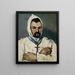 Antoine Dominique Sauveur Aubert born in 1817, the artist's uncle as a monk - Paul Cézanne — framed artwork on a wall