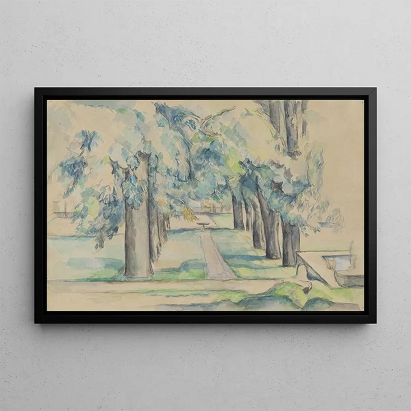 Paul Czanne - Avenue of Chestnut Trees at the Jas de Bouffan.webp