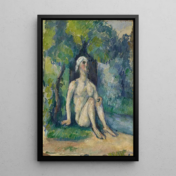 Paul Czanne - Bathers Sitting On The Water.webp