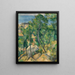Vue sur la mer à L'Estaque - Paul Cézanne — ingelijst kunstwerk aan de muur