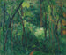 Binnenkant van een bos - Paul Cézanne — weergave van het kunstwerk