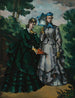 La Promenade - Paul Cézanne — weergave van het kunstwerk