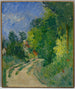La Route tournante en sous-bois - Paul Cézanne — weergave van het kunstwerk