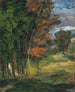 Landschapschilderij - Paul Cézanne — weergave van het kunstwerk